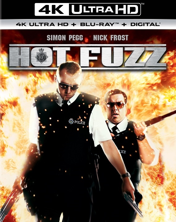 Hot Fuzz (4K Ultra HD Blu-ray)