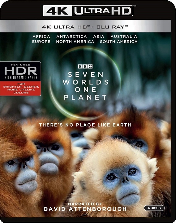 Seven Worlds, One Planet (BBC)(4K Ultra HD Blu-ray)